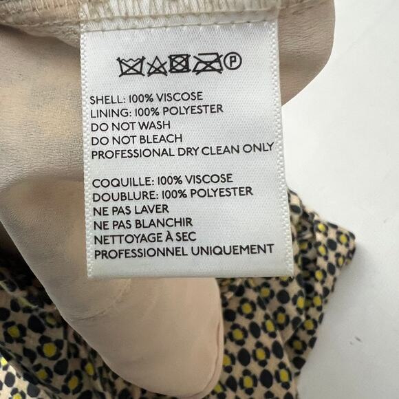 Harilyn by Anthropologie Wide Leg Geo Print Pants Size XS Pull On - Picture 10 of 11